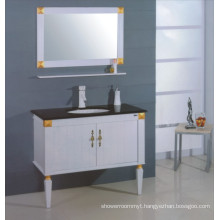 White Wooden Bathroom Cabinet (B-306)